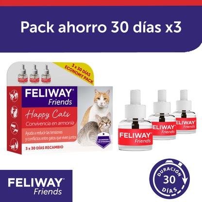 Feliway Friends Recarga 3 uds 48ml