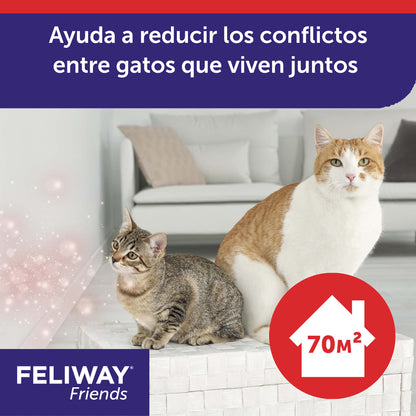 Feliway Friends Recarga 3 uds 48ml