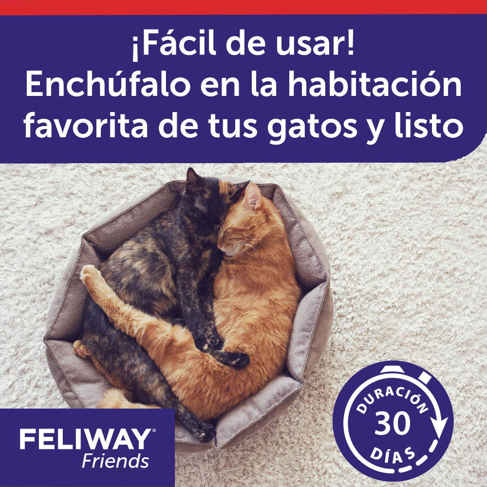 Feliway Friends Recarga 3 uds 48ml