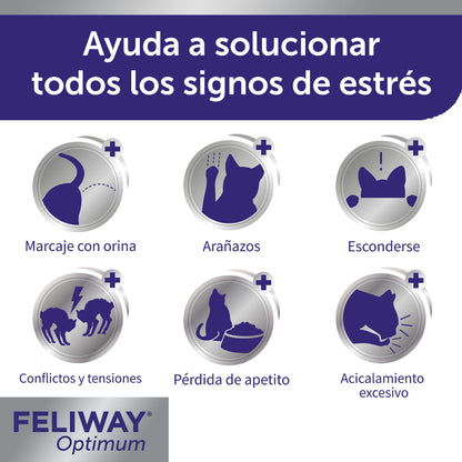 Feliway Optimum Recarga 3 uds