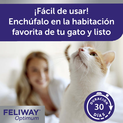 Feliway Optimum Recarga 3 uds