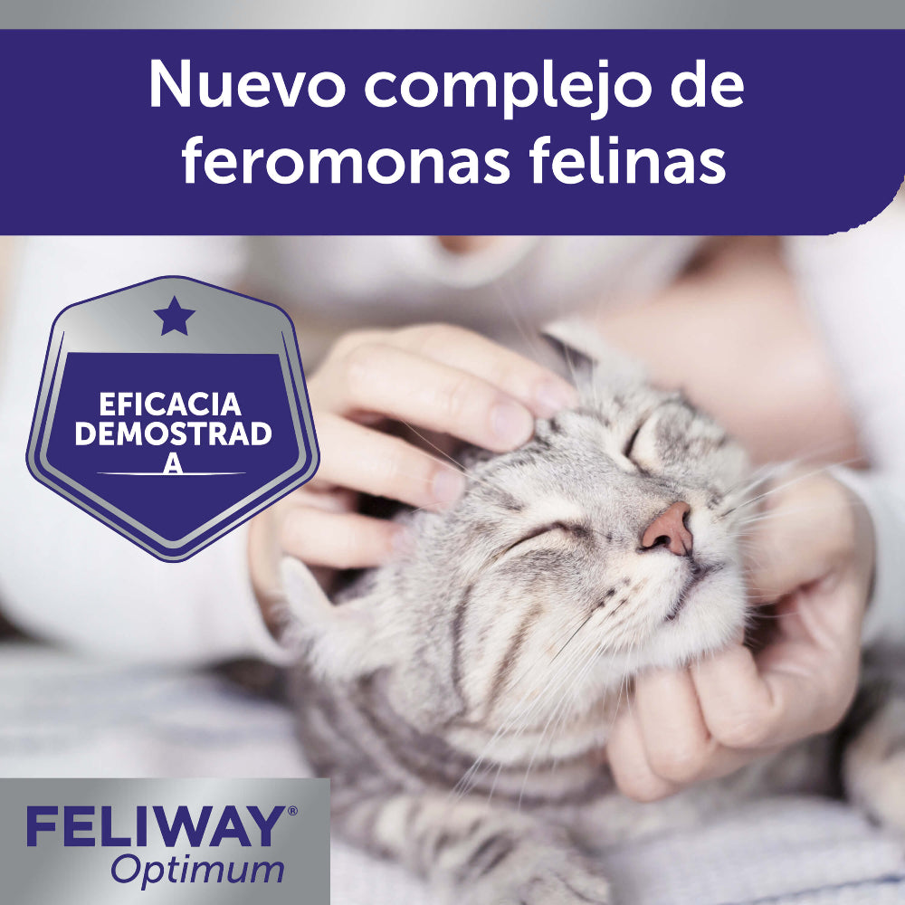 Feliway Optimum Recarga 3 uds