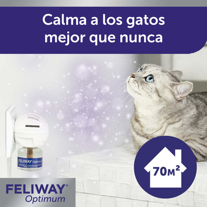 Feliway Optimum Difusor + Recambio 48ml