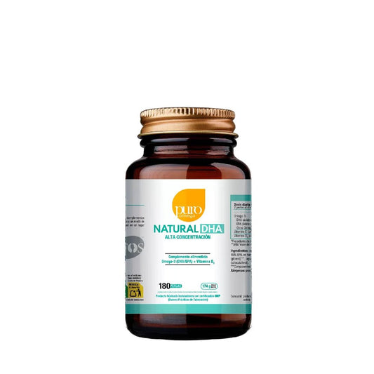 Puro Omega Natural DHA Alta Concentracion 180 Perlas