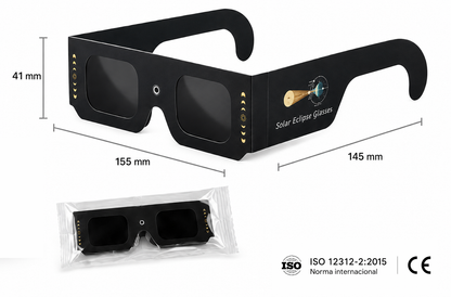 SFG Lunettes pour éclipse solaire ISO 12312-2 – 1 unité