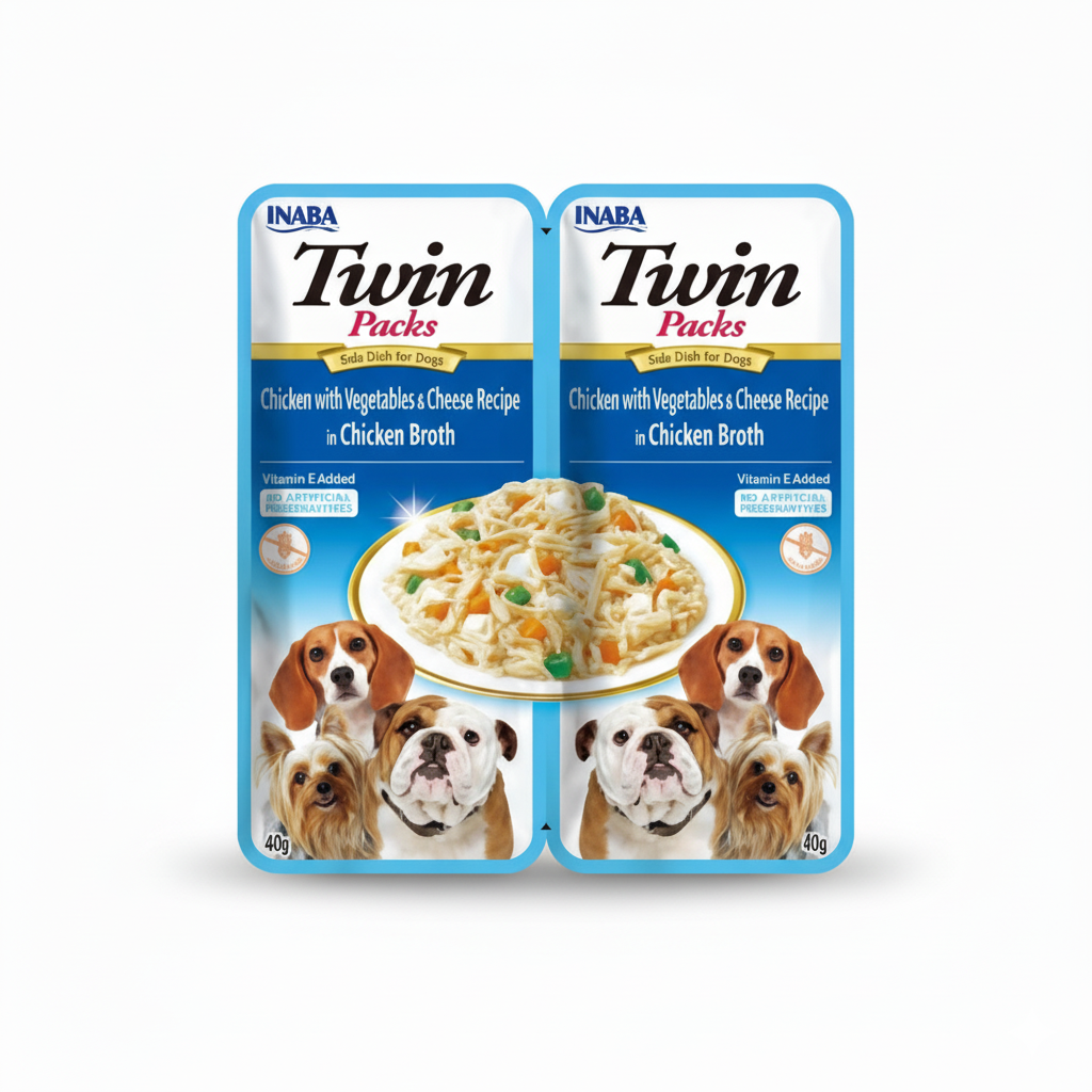 Churu Golosinas Hunde Hühnchen mit Gemüse und Käse 12 Stk