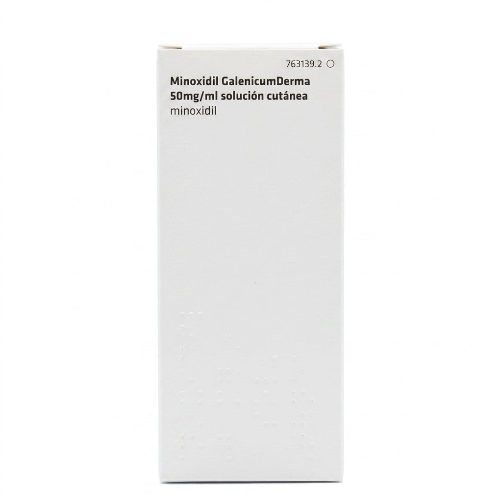 Minoxidil Galenicumderma 50 mg/ml soluzione cutanea caduta capelli 60 ml