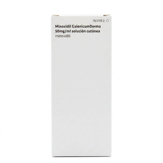Minoxidil Galenicumderma 50 mg/ml solução cutânea frasco 60 ml