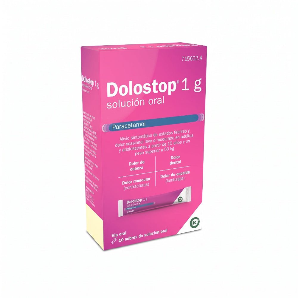 Dolostop 1g Solución Oral 10 sobres