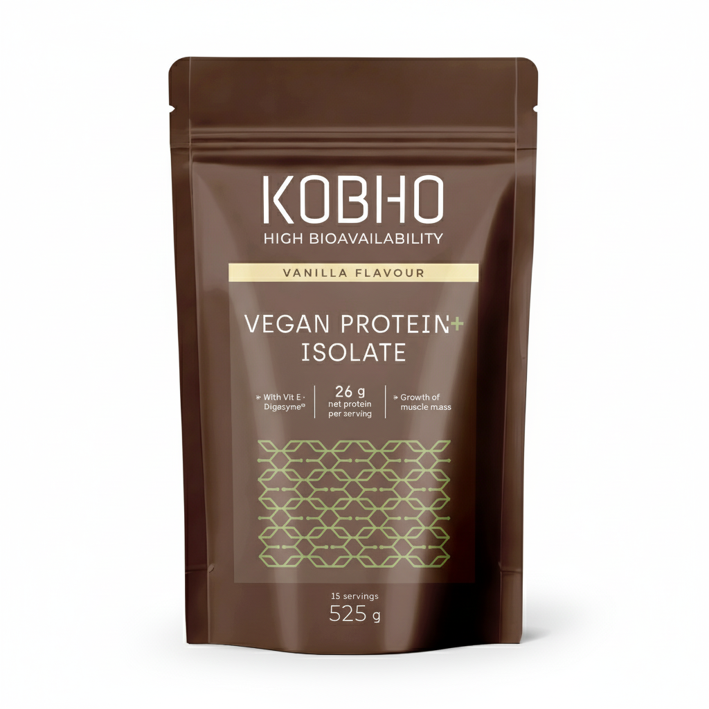 Kobho Labs Protéine Végane Isolée Vanille 525g