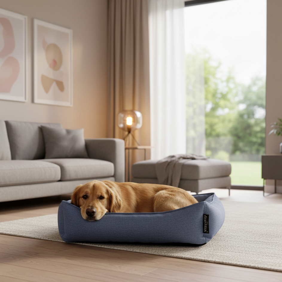 Lex&Max Cuna Paris Azul Cama para Perros XS 2.25kg
