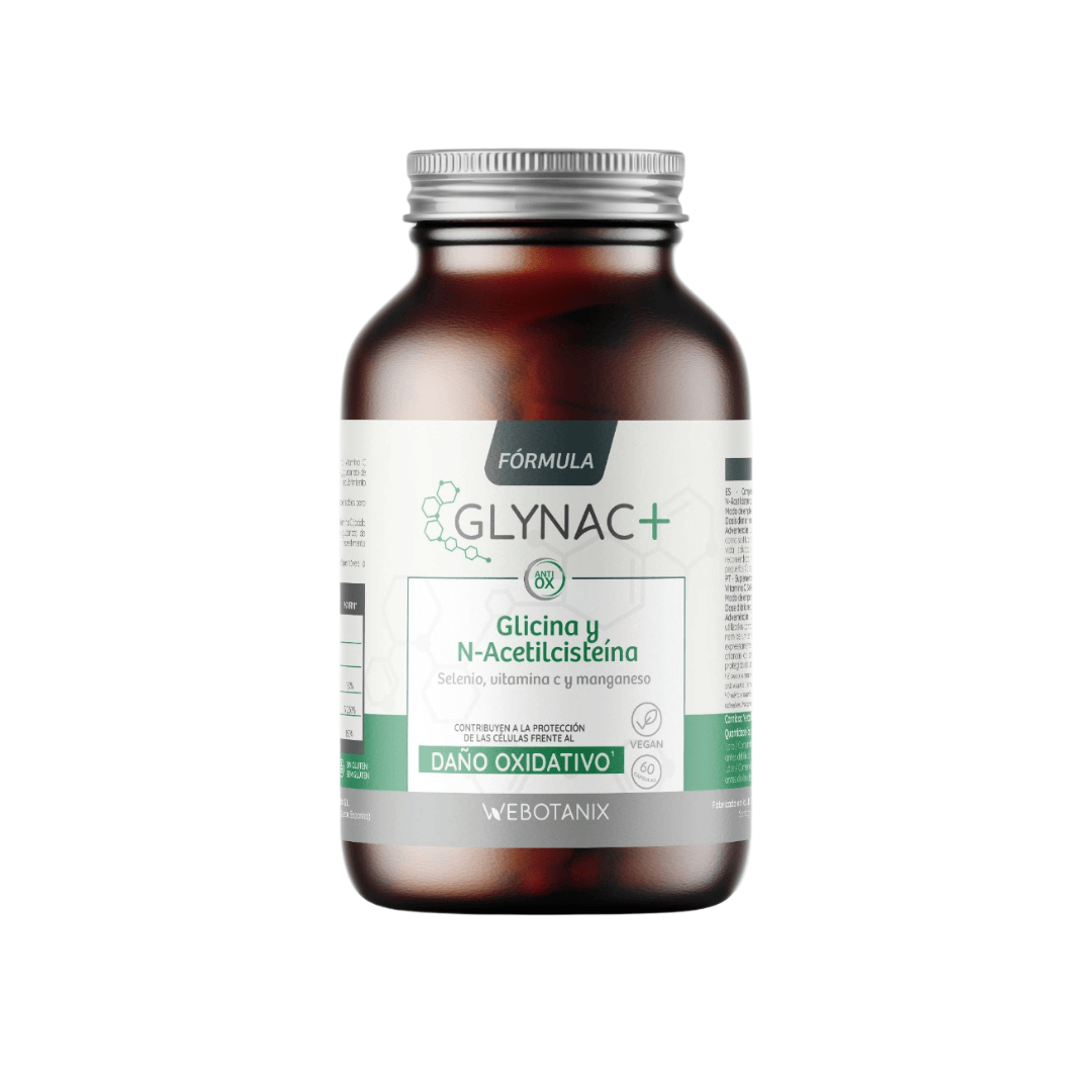 WeBotanix GlyNAC Fórmula 60 cápsulas