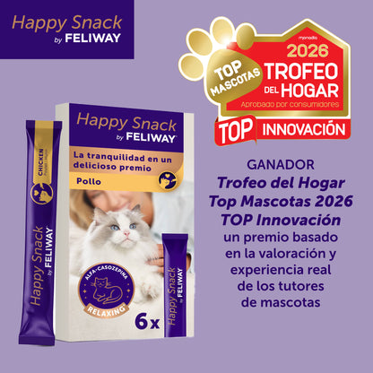 Feliway Happy Snack Chicken Cream 6 pcs