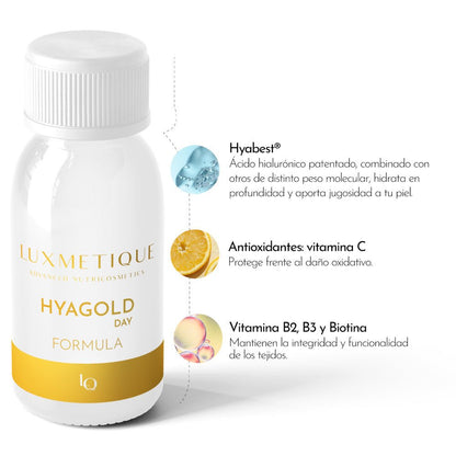 Luxmetique Hyagold Day Formula Hyaluronsäure 15 Ampullen x 30 ml