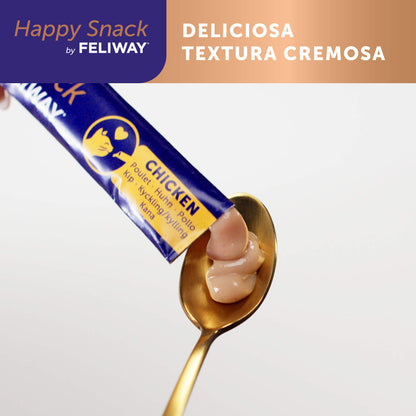 Feliway Happy Snack Crème de Poulet 6 unités