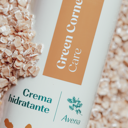 Green Cornerss Care Crema Hidratante de Avena 2x280 ml