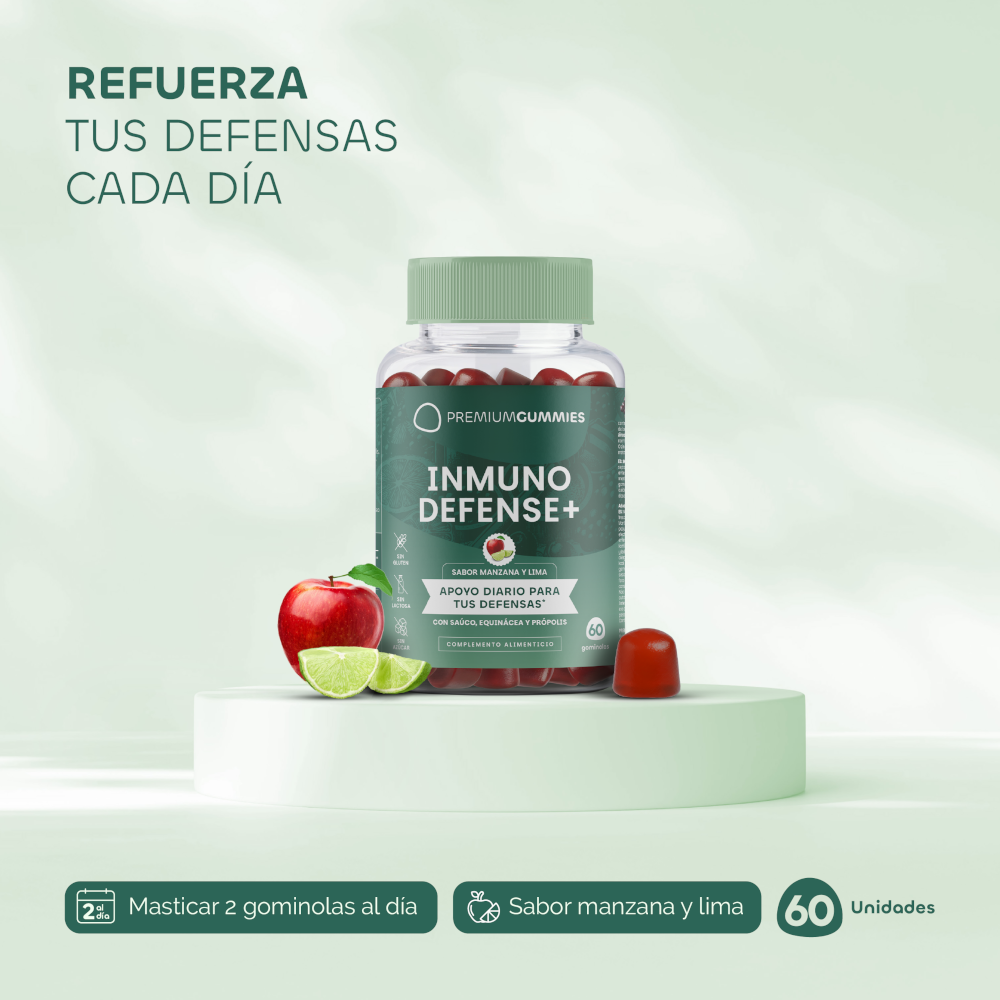 Premium Gummies Inmuno Defense+ 60 gominolas