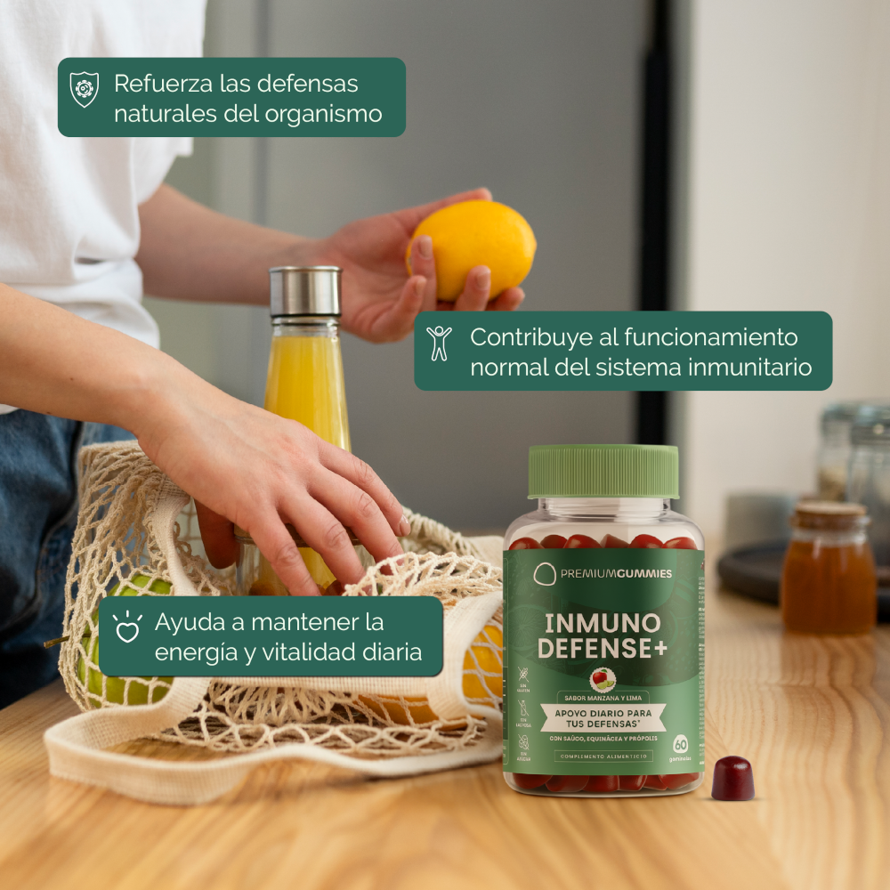 Premium Gummies Inmuno Defense+ 60 gominolas