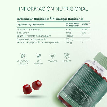 Premium Gummies Inmuno Defense+ 60 gominolas