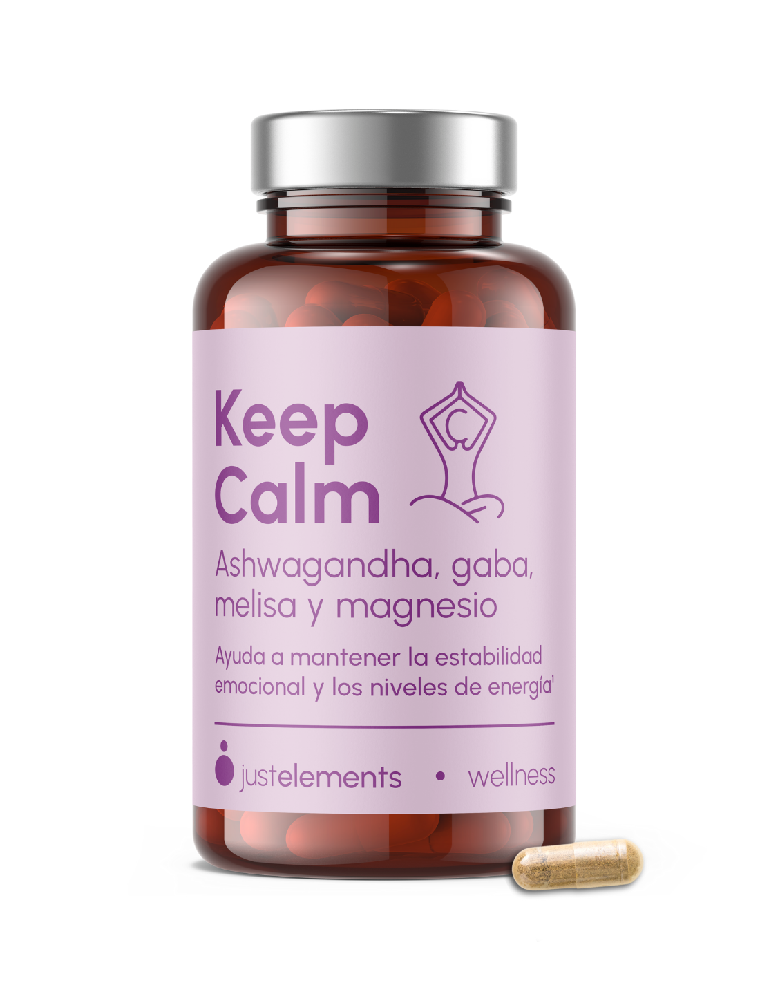 Just Elements Ashwagandha Keep Calm 120 cápsulas