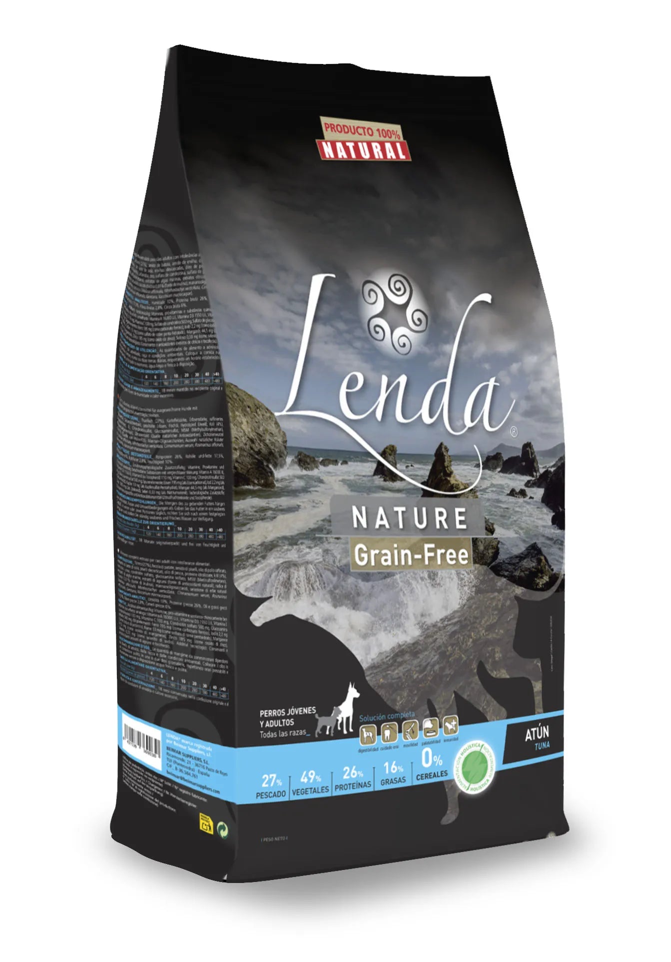 Lenda Perro Nature Grain Free Atun 12Kg
