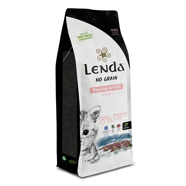 Lenda Gato Kitten Aves Y Pescado Grain Free 2Kg