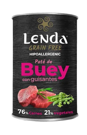 Lenda Wet Perro Buey 12X400Gr
