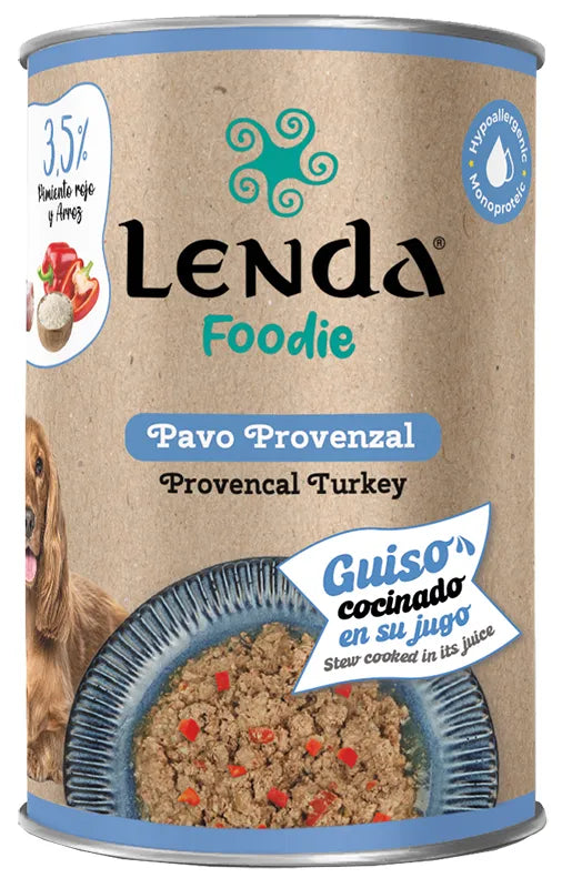 Lenda Foodie Perro Pavo Provenzal 12X400Gr