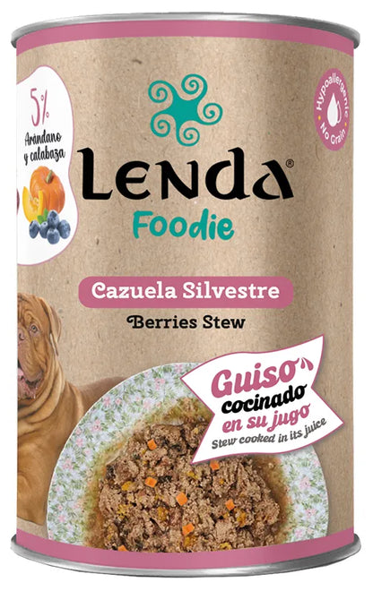 Lenda Foodie Perro Cazuela Silvestre 12X400Gr