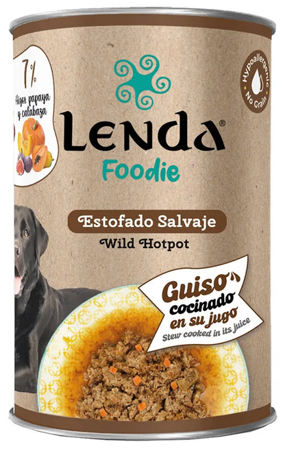 Lenda Foodie Perro Estofado Salvaje 12X400Gr