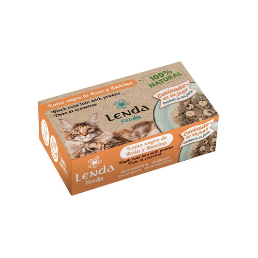 Lenda Foodie Gato Lomo Atun Con Gambas 25X120Gr