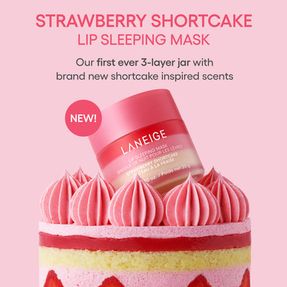 Laneige Strawberry Shortcake Lip Sleeping Mask