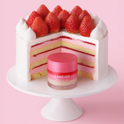 Laneige Strawberry Shortcake Lip Sleeping Mask