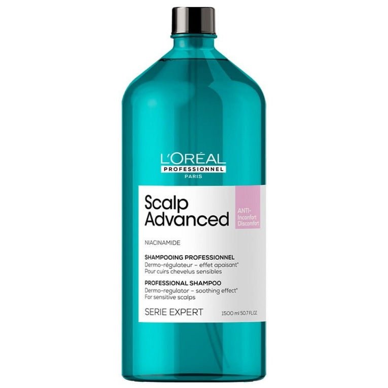 L'Oréal Professionnel Paris Scalp Advanced Champú Cuero Cabelludo Sensible 1500 ml