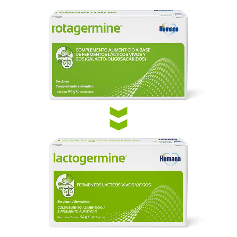 Lactogermine Probióticos 10 Frascos