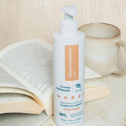 Green Cornerss Care Crema Hidratante de Avena 2x280 ml