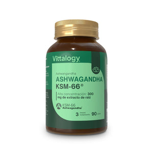 Vittalogy KSM-66 Ashwagandha - 90 cápsulas