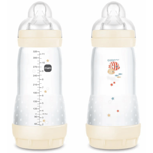 Biberon anti coliche MAM Easy Start 320 ml - bianco