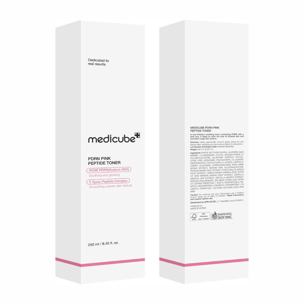 Medicube PDRN Pink Cica Tónico Facial Calmante – 250 ml