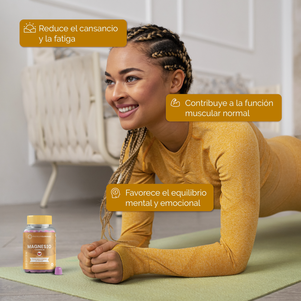 Premium Gummies Magnesio 60 gominolas