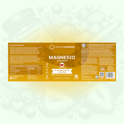 Premium Gummies Magnesio 60 gominolas