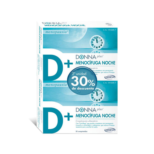 DONNA PLUS Menocífuga Noche DUPLO 30 + 30 comprimidos-1