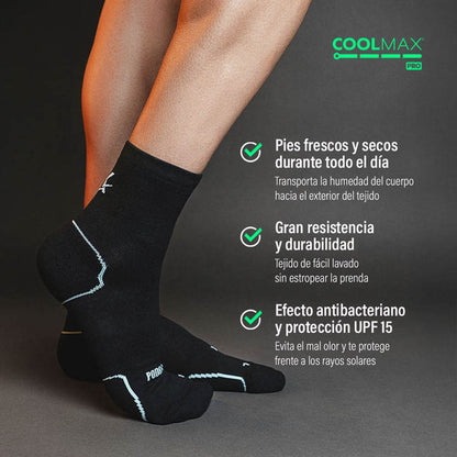 Podoks Calcetines Biomecánicos Metatarsalgia H3 Negros TXL