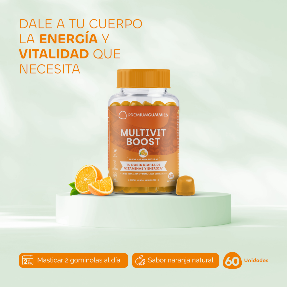 Premium Gummies Multivit Boost 60 gominolas