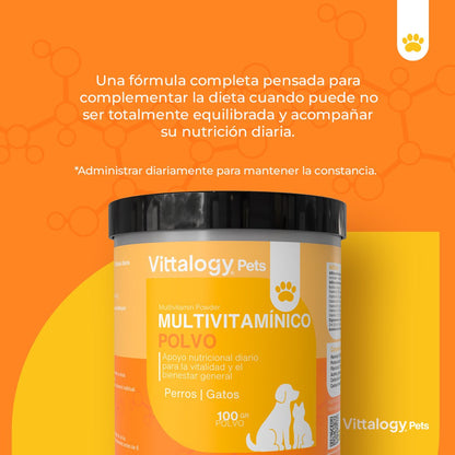 Vittalogy Multivitamínico 2x100 gr【PACK AHORRO】