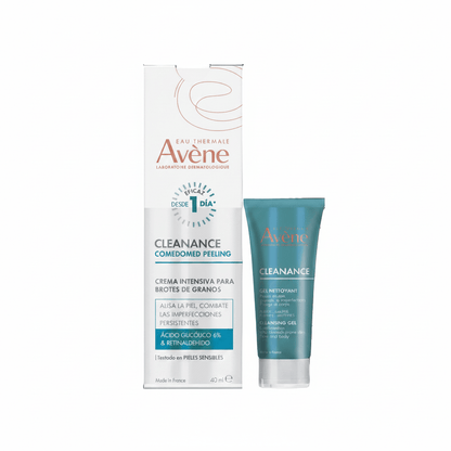 Avène Cleanance Comedomed Peeling 40 ml + Gel 15ml Regalo
