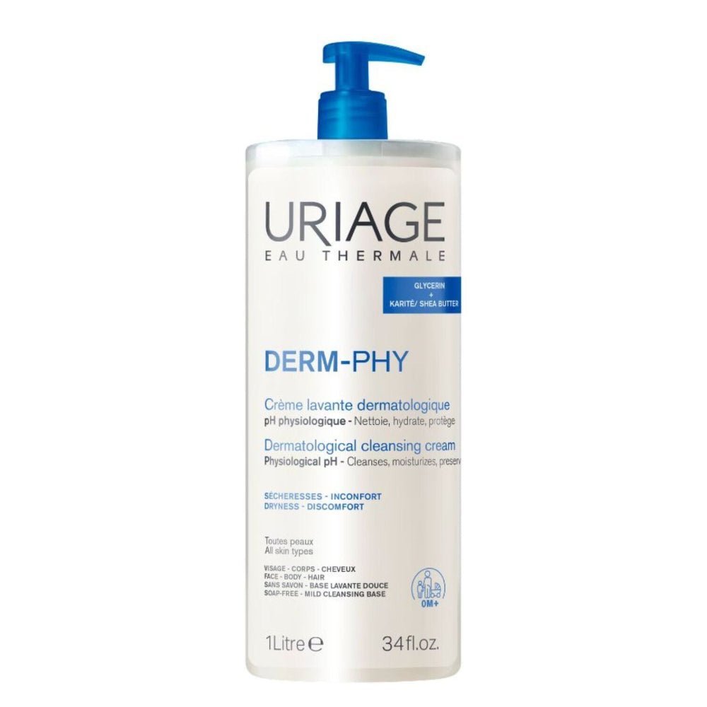 Uriage Crème Lavante Derm Phy 1000 ml
