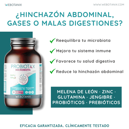 WeBotanix Probiotax Microbiota 30 cápsulas