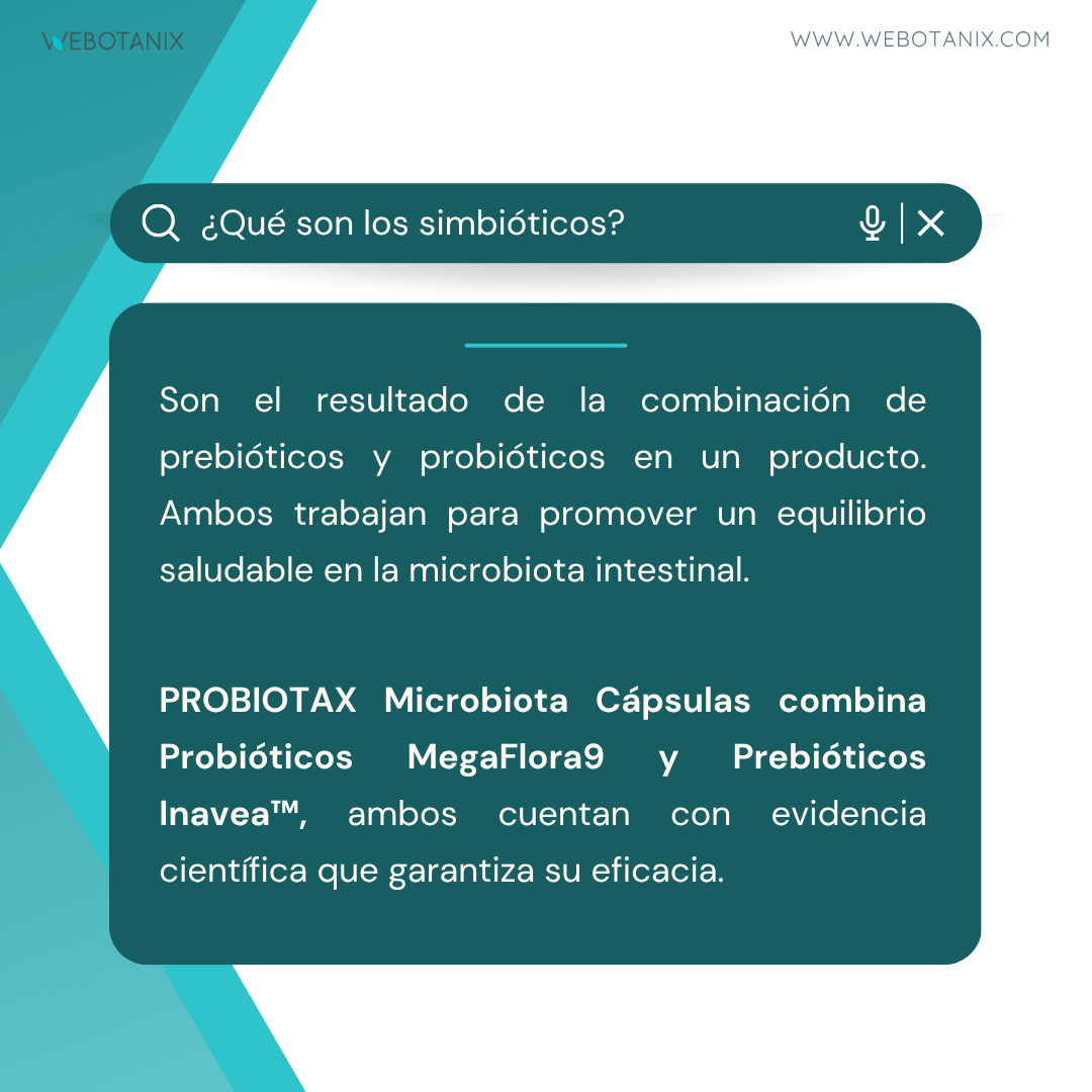 WeBotanix Probiotax Microbiota 60 cápsulas