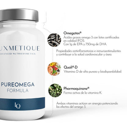 Luxmetique Pureomega Fórmula 60 Cápsulas